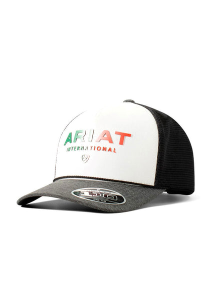 Gorra Ariat FlexFit 110 Mexican Colors Blanca