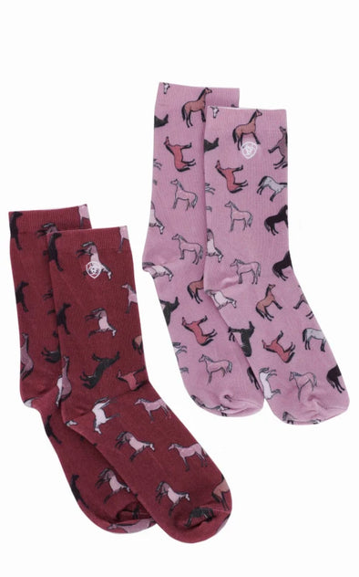 Calcetines Windsor Wine/Nostalgia Pink