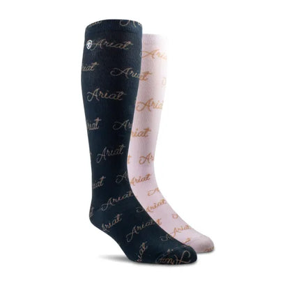 Calcetines Ariat Script Knee High