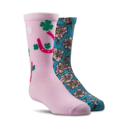 Calcetines Ariat Infantil Pretty Lucky Crew