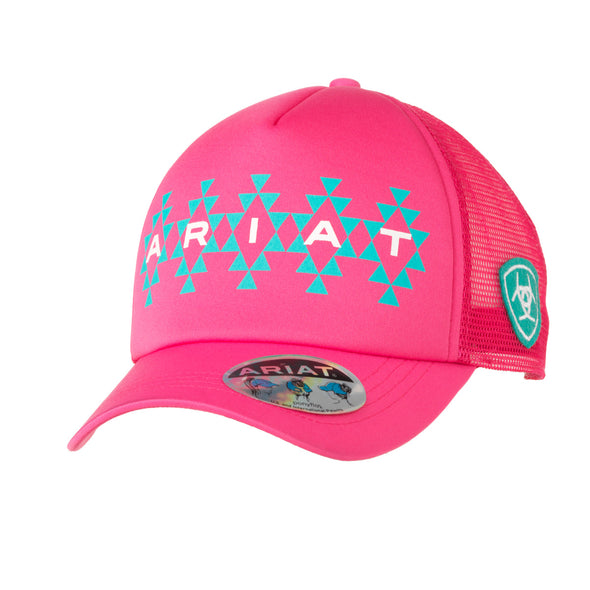 Gorra Ariat Infantil Ponyflo Pink