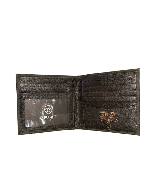 Cartera Ariat Bifold Bull