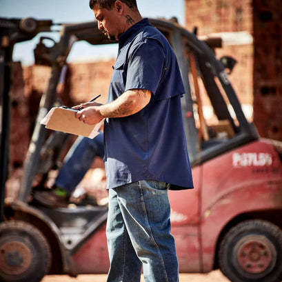 Camisa Ariat Work Rebar Made Tough VentTEK DuraStretch Manga Corta