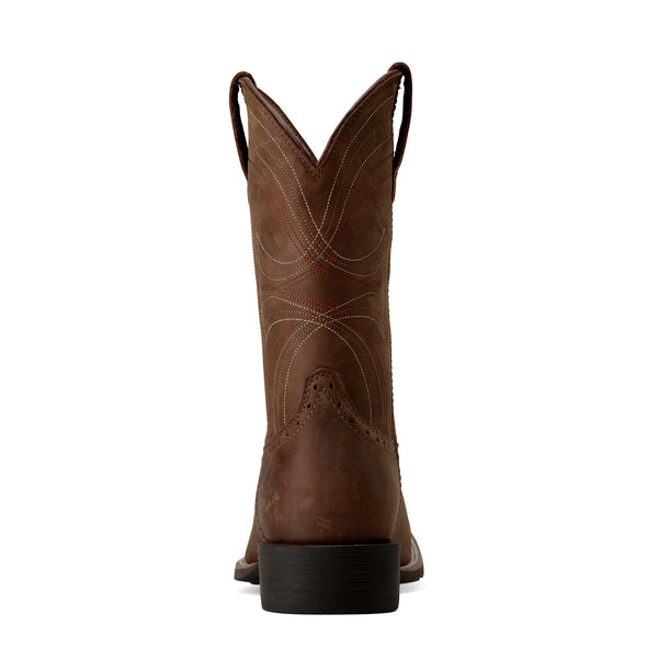 Bota Vaquera Sport Distressed Brown
