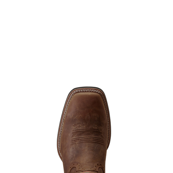 Bota Vaquera Sport Distressed Brown