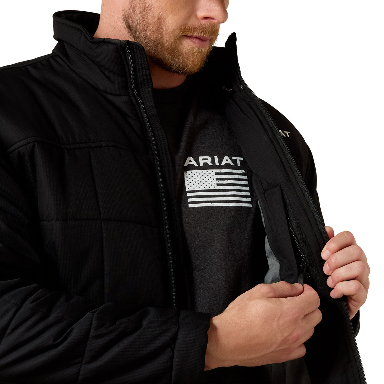 Chamarra Ariat Crius Insulated Negro
