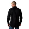 Camisa Ariat Solid Twill Negro