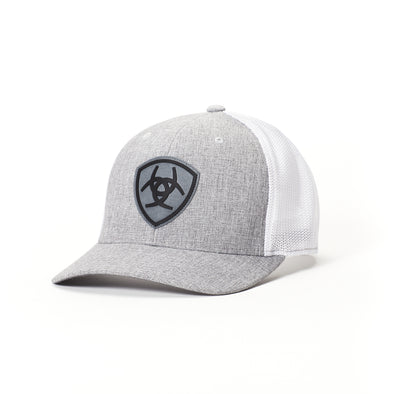 Gorra Ariat Gris Escudo Gris