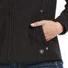Chamarra Ariat Softshell Negro