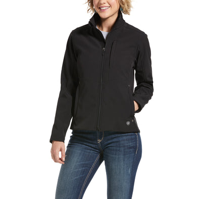 Chamarra Ariat Softshell Negro