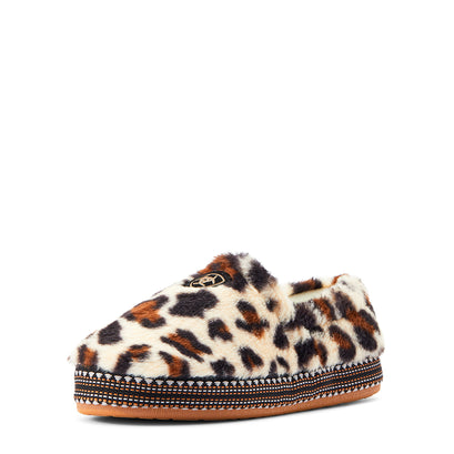Pantufla Ariat Snuggle Cream Leopard