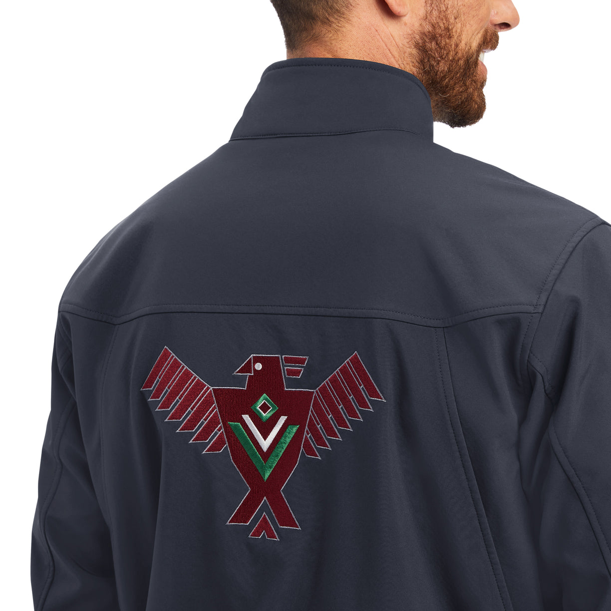 Chamarra Ariat Team Softshell Thunderbird