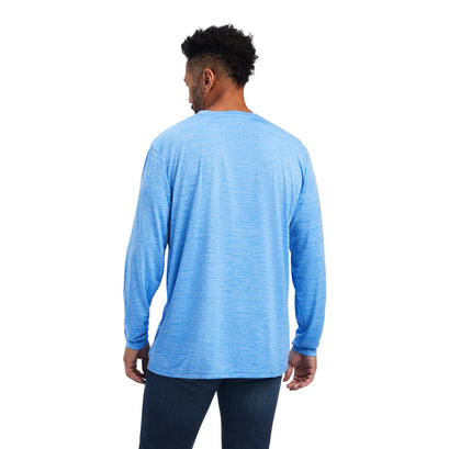 Playera Ariat Charger Azul