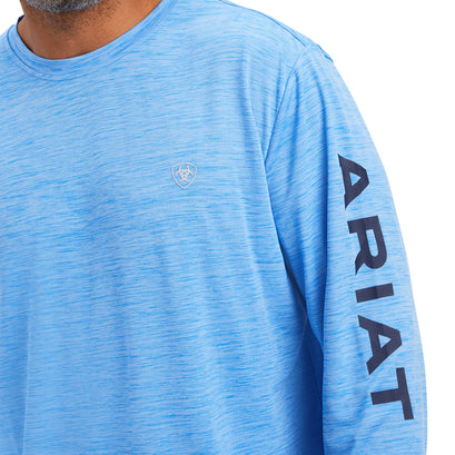 Playera Ariat Charger Azul