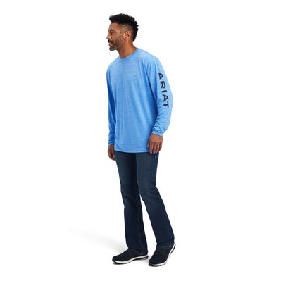 Playera Ariat Charger Azul