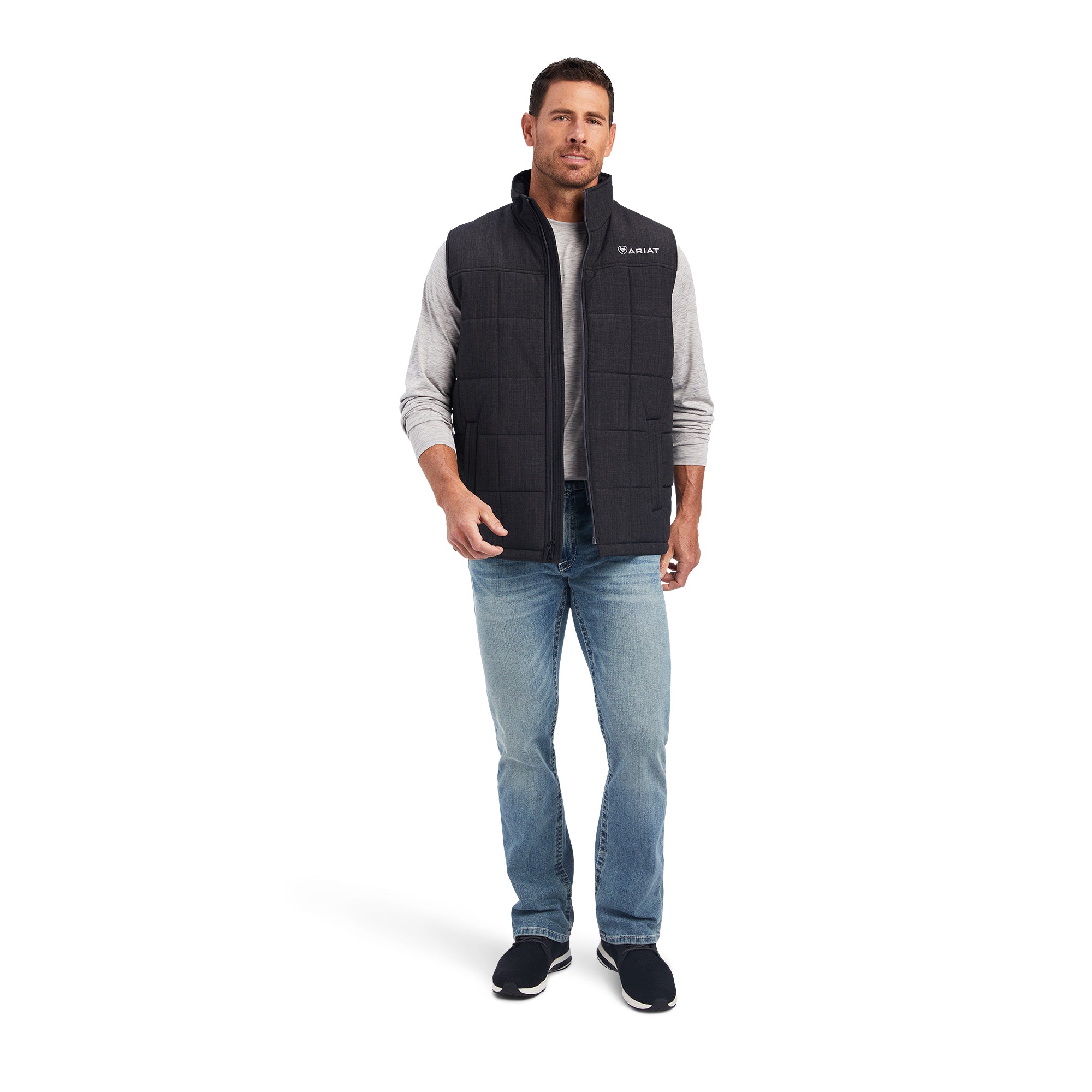 Ariat Crius Insulated Vest - Men's Coats & Jackets in Beaten Root Ariat Crius Insulated Vest - Men's Coats & Jackets in Beaten Root