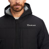 Chamarra Ariat Crius Insulated Negro Con Capucha
