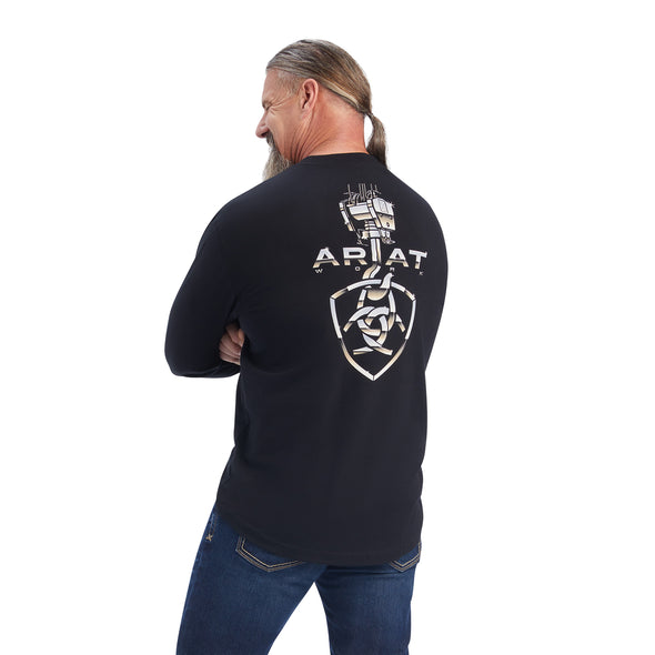 Playera Ariat Rebar Heavy Lifting