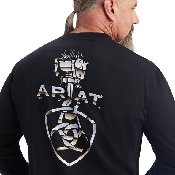 Playera Ariat Rebar Heavy Lifting