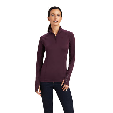 Baselayer Ariat Lowell 2.0 Mulberry Cremallera 1/4