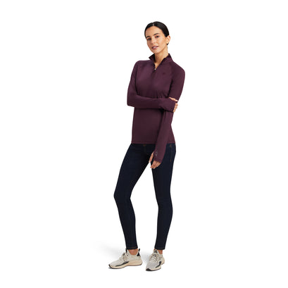 Baselayer Ariat Lowell 2.0 Mulberry Cremallera 1/4