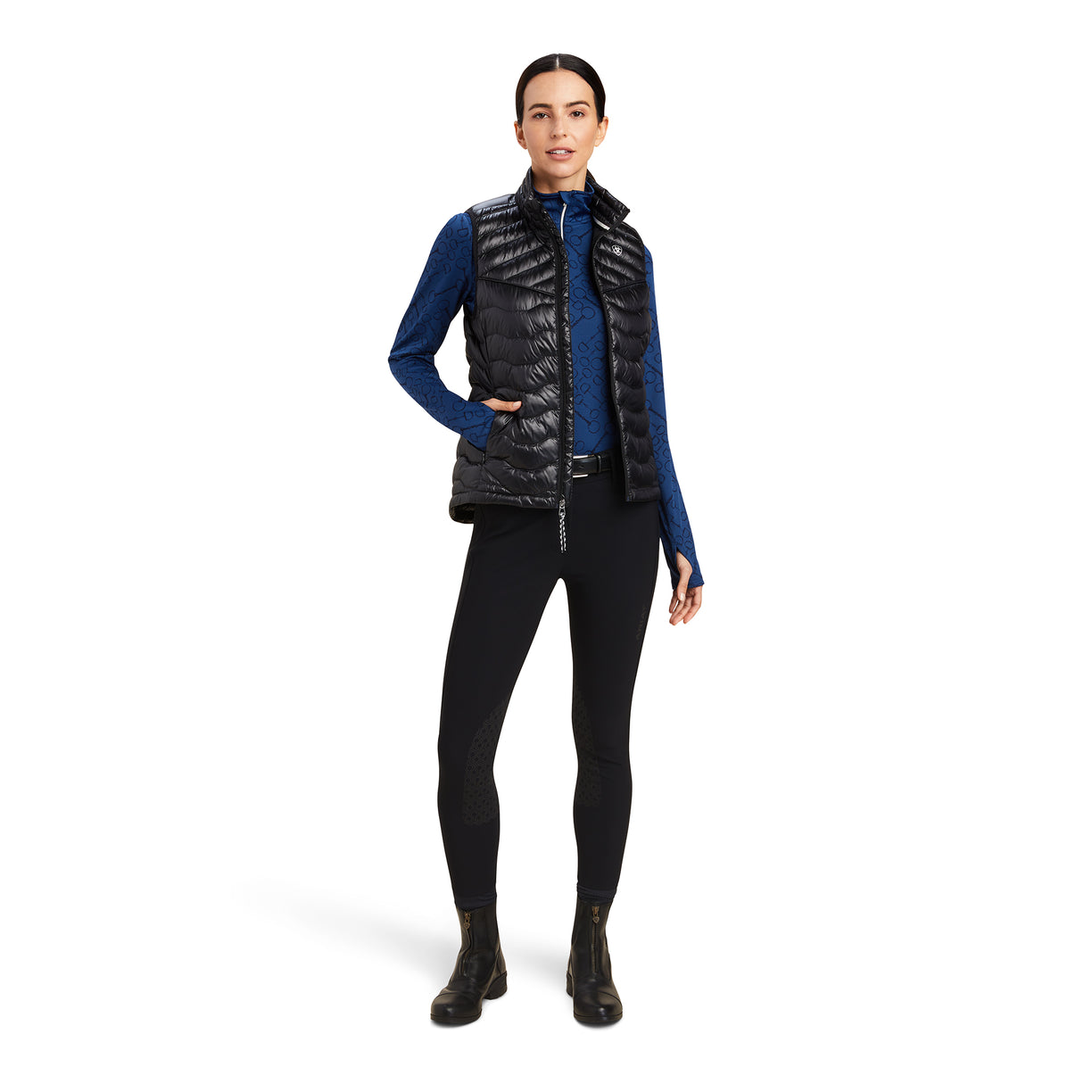Chaleco Ariat Ideal Down Negro