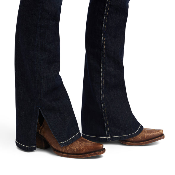 Jeans Ariat R.E.A.L. Danna Tiro Perfecto Ajuste de Flecha Corte Bota
