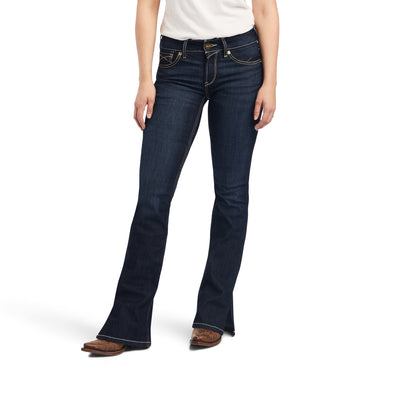 Jeans Ariat R.E.A.L. Danna Tiro Perfecto Ajuste de Flecha Corte Bota