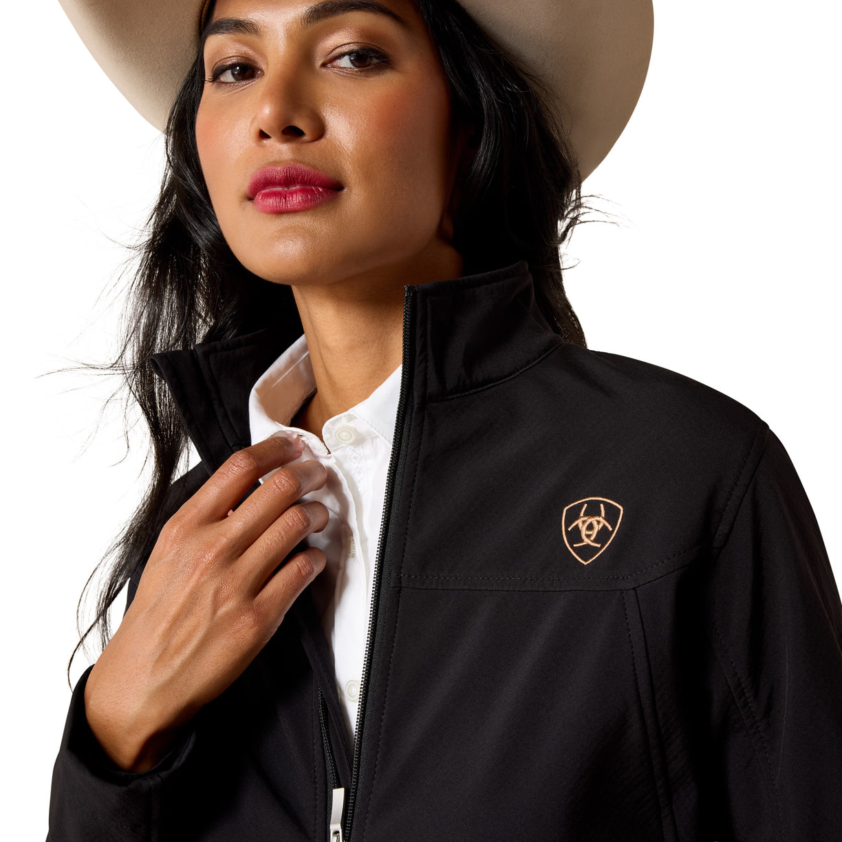 Chamarra Ariat New Team Softshell Leopard