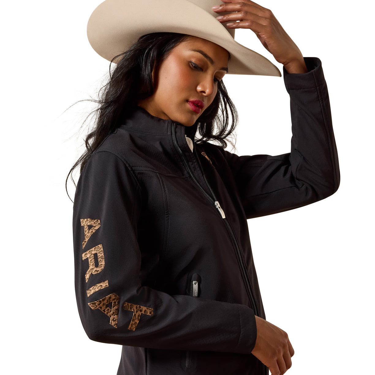 Chamarra Ariat New Team Softshell Leopard