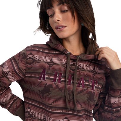 Sudadera Ariat Tinto