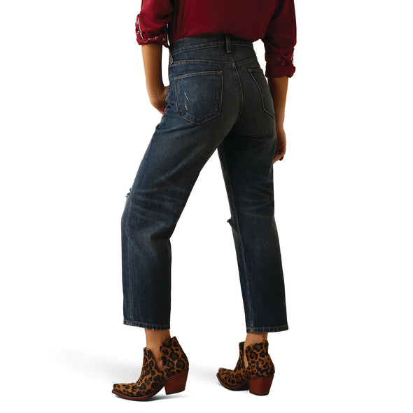 Jeans Ariat Tomboy Bora Bora Tiro Alto Corte Recto