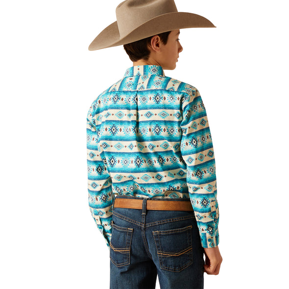 Camisa Ariat Infantil Brent Corte Clásico