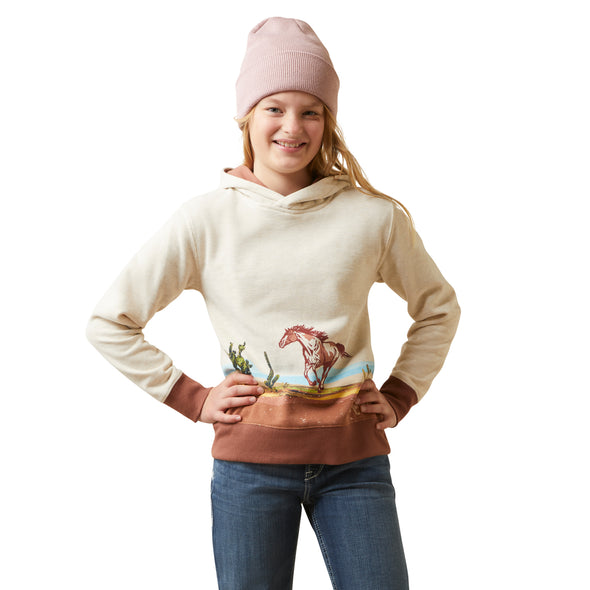 Sudadera Ariat Infantil Caballo Salvaje