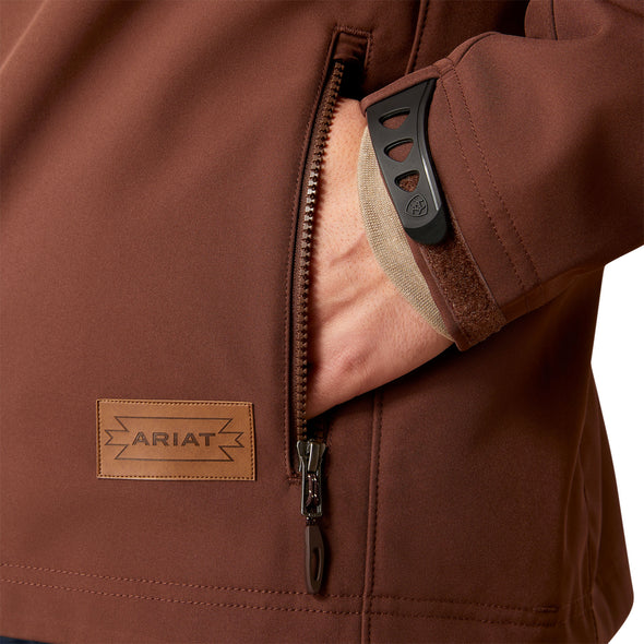 Chamarra Ariat Softshell Logo 2.0 Chimayo Chocolate