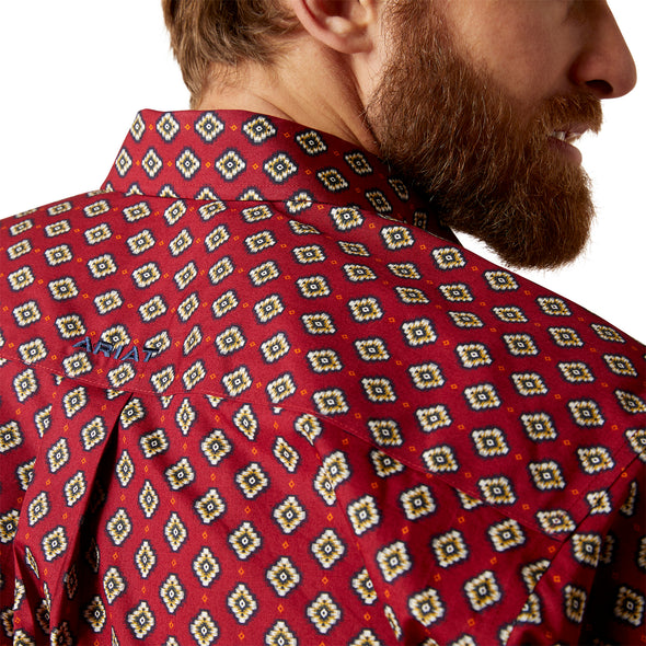 Camisa Libre De Arrugas Ariat Kyler Corte Fitted