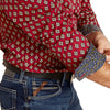 Camisa Libre De Arrugas Ariat Kyler Corte Fitted