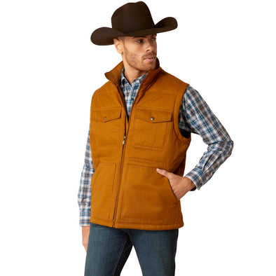 Chaleco Ariat Grizzly 2.0 Canvas Chesnut