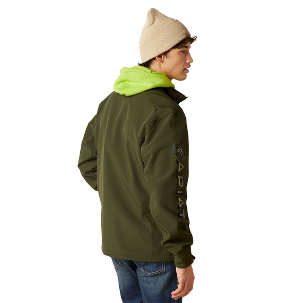Chamarra Ariat Softshell Logo 2.0 Verde