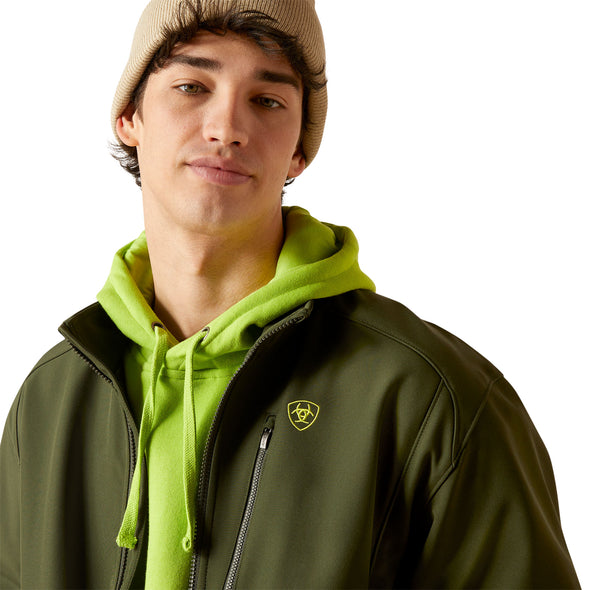 Chamarra Ariat Softshell Logo 2.0 Verde