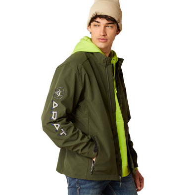 Chamarra Ariat Softshell Logo 2.0 Verde