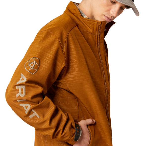 Chamarra Ariat Softshell Logo 2.0 Chesnut
