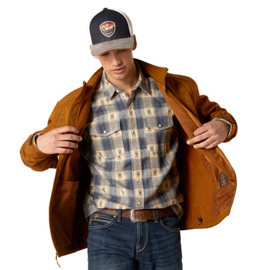 Chamarra Ariat Softshell Logo 2.0 Chesnut