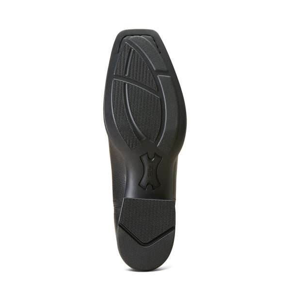 Bota Vaquera Ariat Booker Ultra Punta Cuadrada Negro