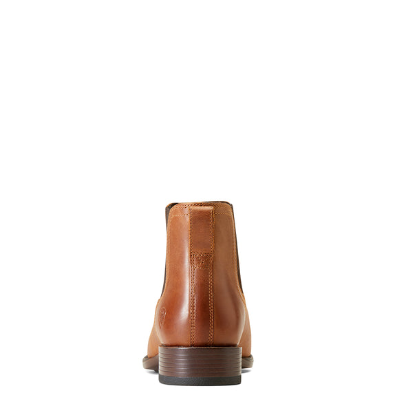 Bota Vaquera Ariat Booker Ultra Punta Cuadrada Almond