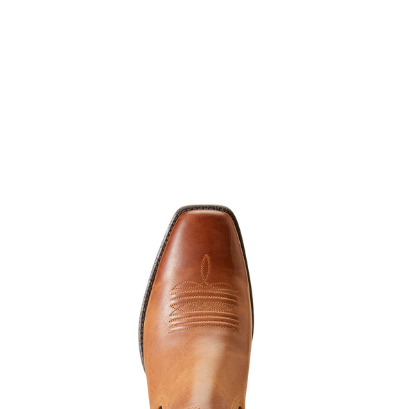 Bota Vaquera Ariat Booker Ultra Punta Cuadrada Almond