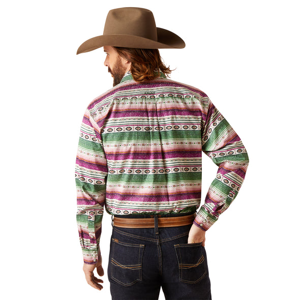 Camisa Ariat Eason Botón a Presión Corte Clásico