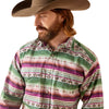 Camisa Ariat Eason Botón a Presión Corte Clásico