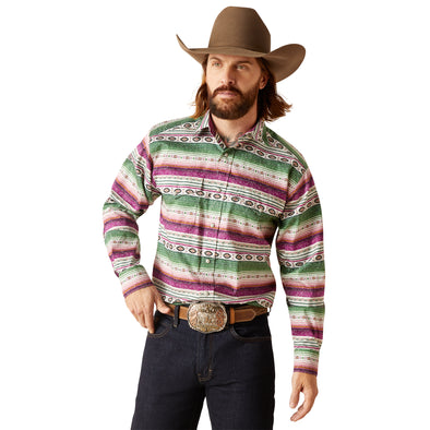Camisa Ariat Eason Botón a Presión Corte Clásico