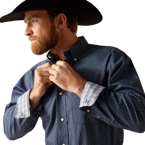 Camisa Ariat Libre De Arrugas Keagan Corte Fitted